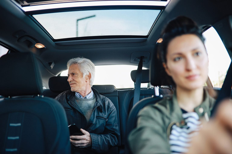 Sharing that you’re a current or former Uber driver