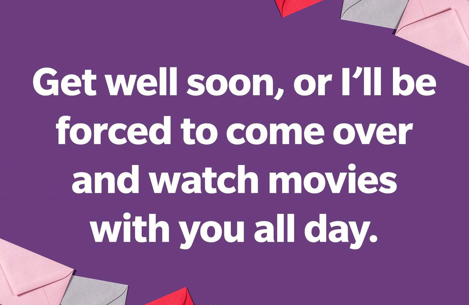 What to say when someone is sick