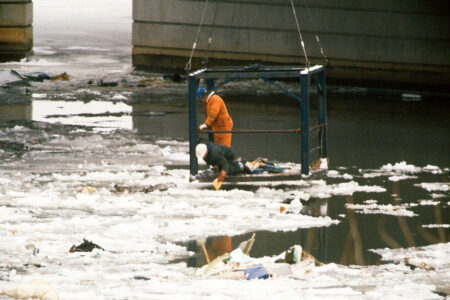 Hero of the frozen river