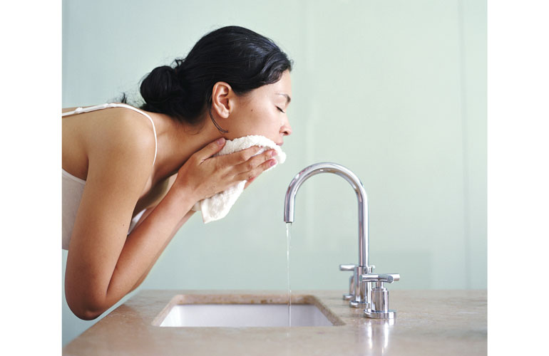 Skin care and exercise