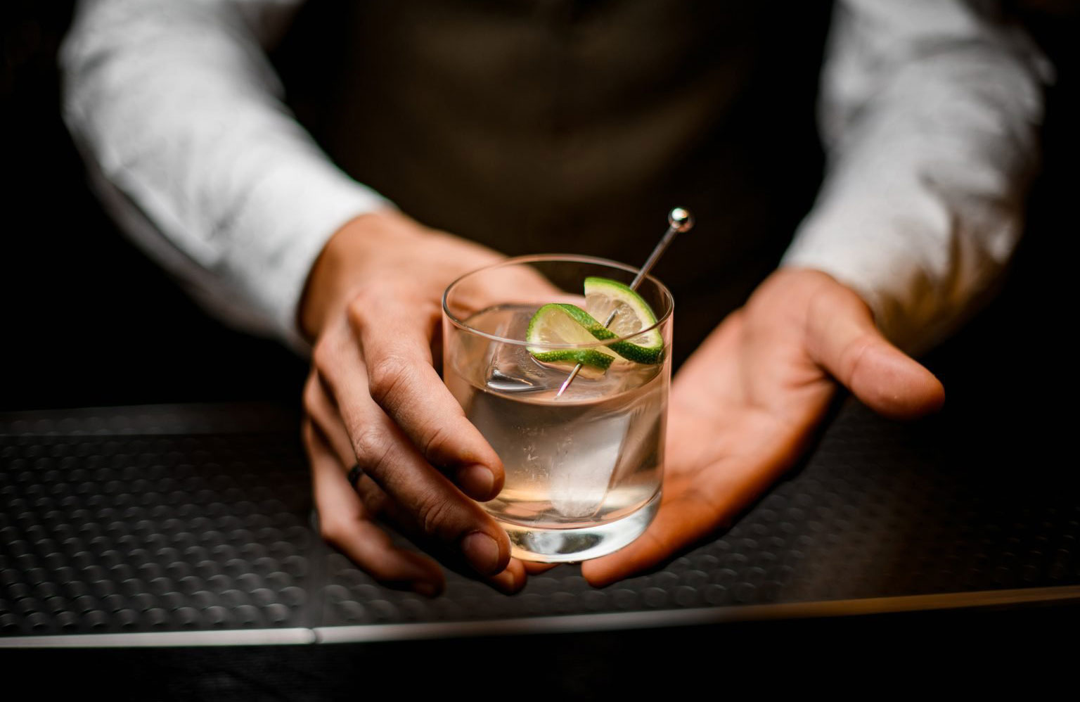 Asking them to ‘surprise you’ with a drink