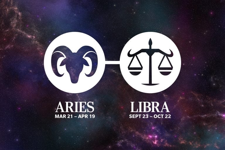 Aries and Libra