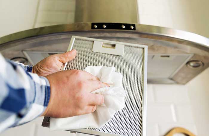 Clean your exhaust hood vent