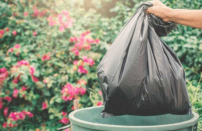 Throw out five things