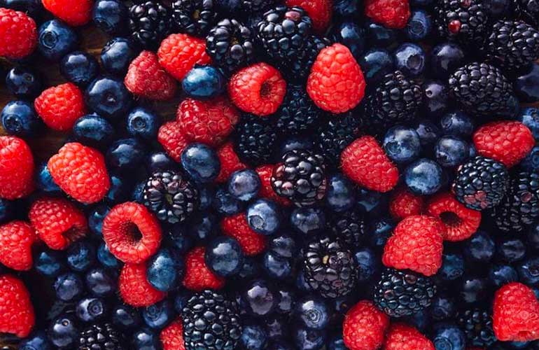 Keep berries and grapes fresh