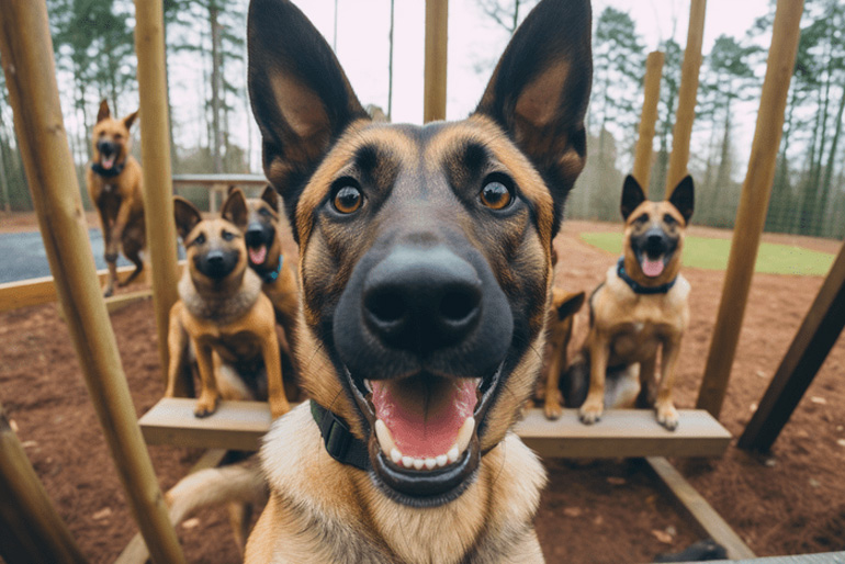 Paws’d for a boot-camp break with my new recruits