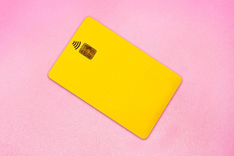 They put away the credit card