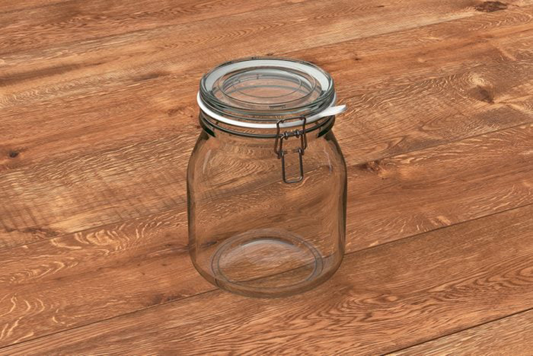 Glass bowls and jars