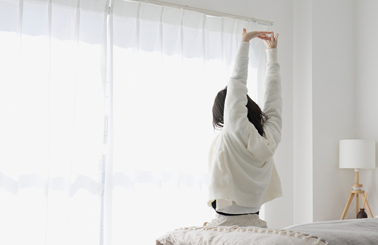 Wake and stretch