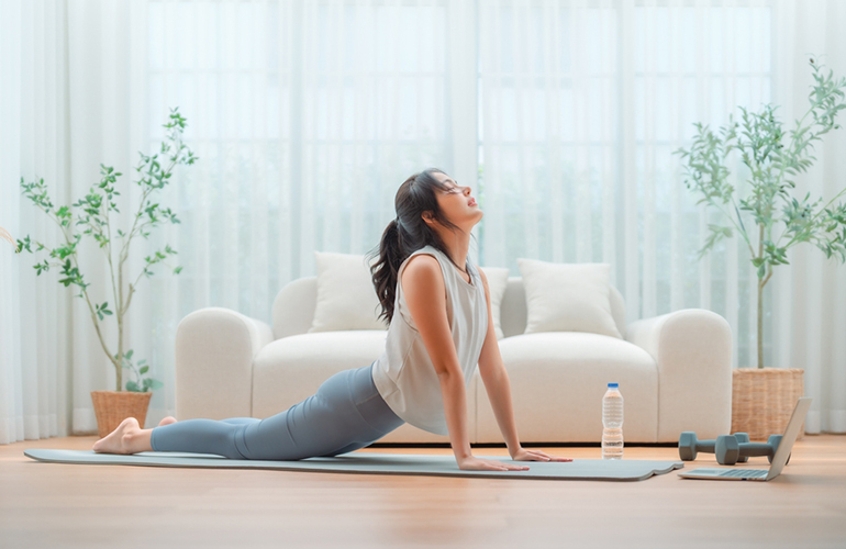 Why should I do morning yoga stretches?