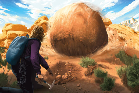 Between a rock and a hard place