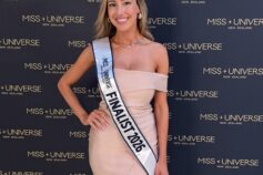 Ina Babic, Miss Universe New Zealand 2026 finalist, wearing a finalist sash
